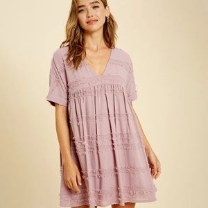 NWT Listicle Cotton Babydoll Dress Size M